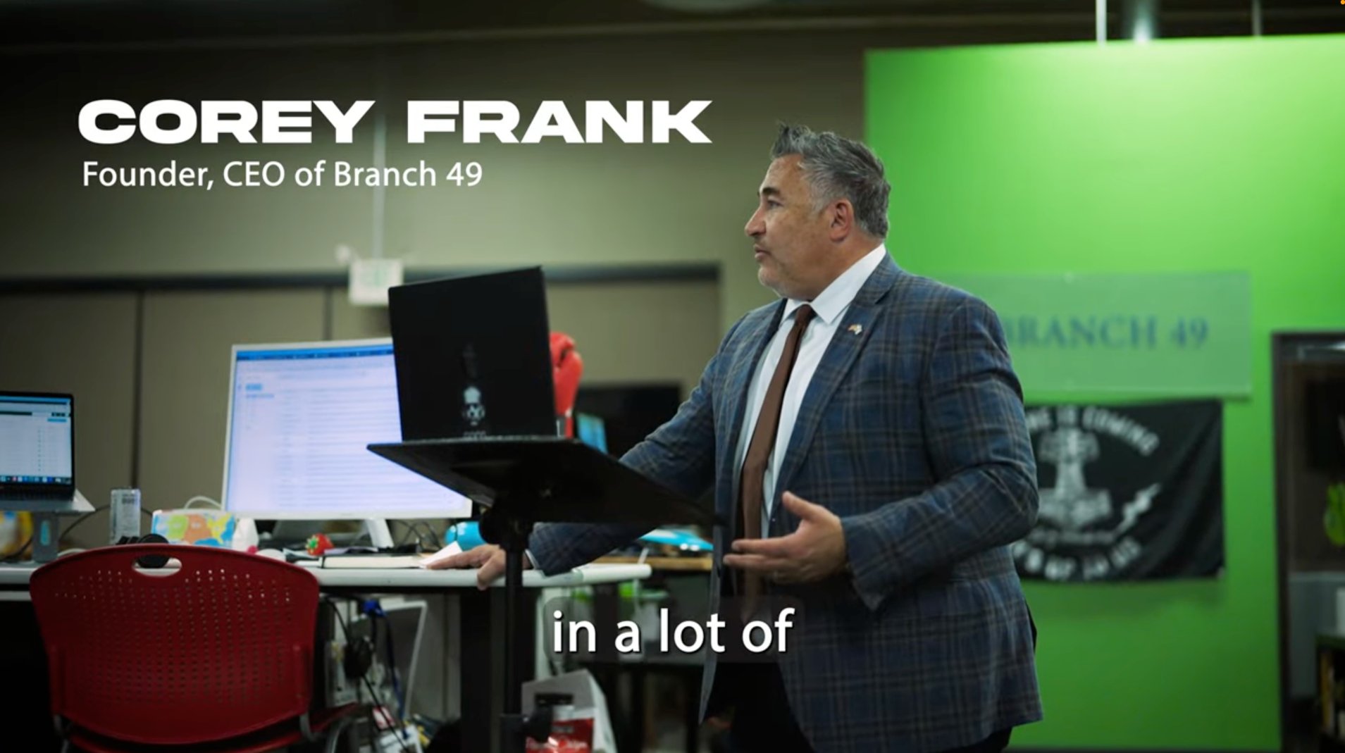 Corey Frank, Founder & CEO